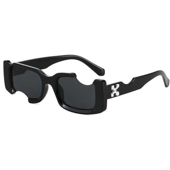 Cool Small Square Sunglasses Women Men Trendy Retro Small Rectangle Sunglasses - Picture 2 of 12